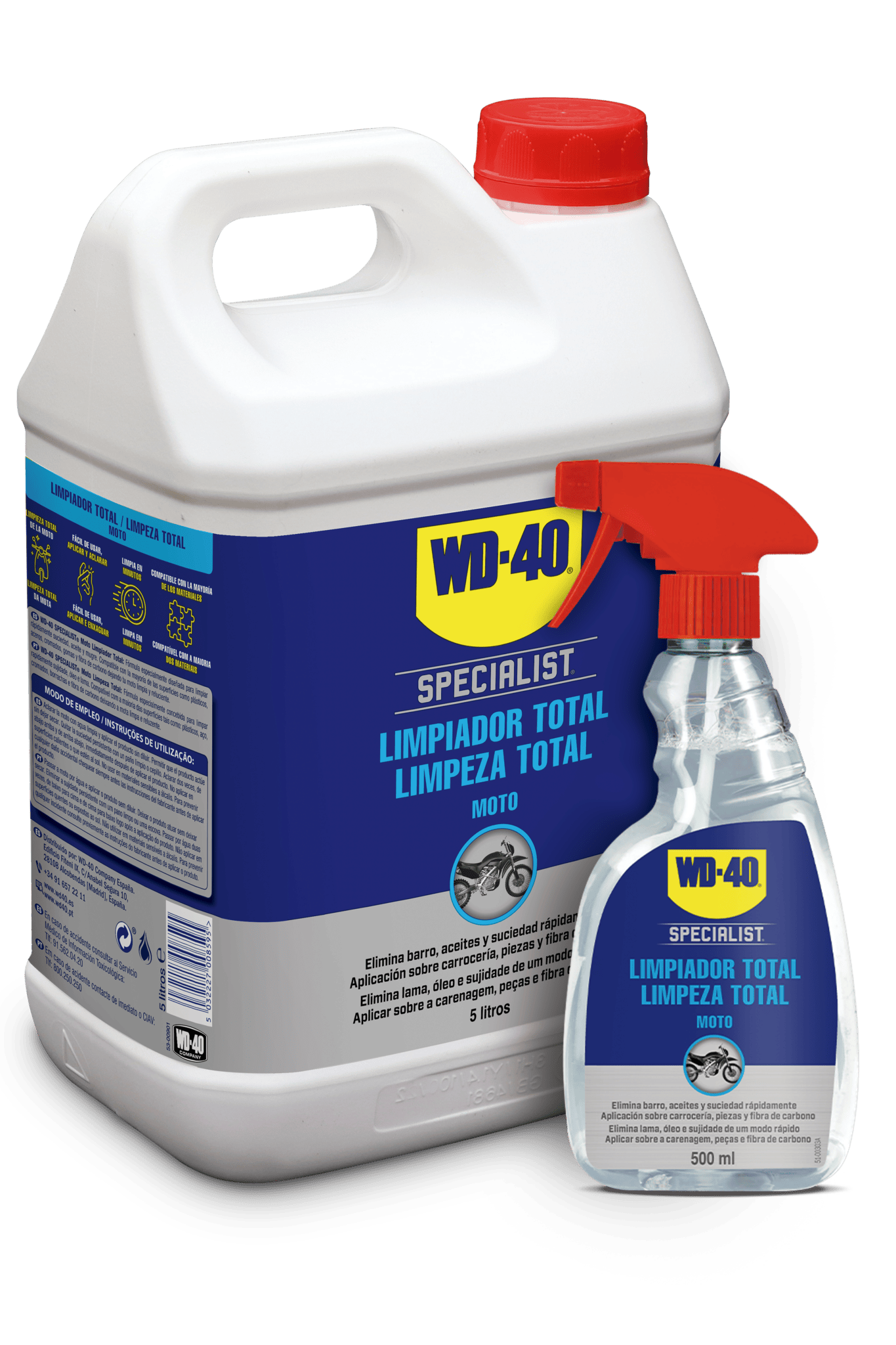 wd 40 specialist limpiador total moto bodegón